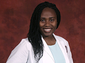 Cylena Stewart is college's 10th NHSC scholar